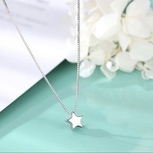 Silver Star Necklace Pendant, Mini Star necklace
